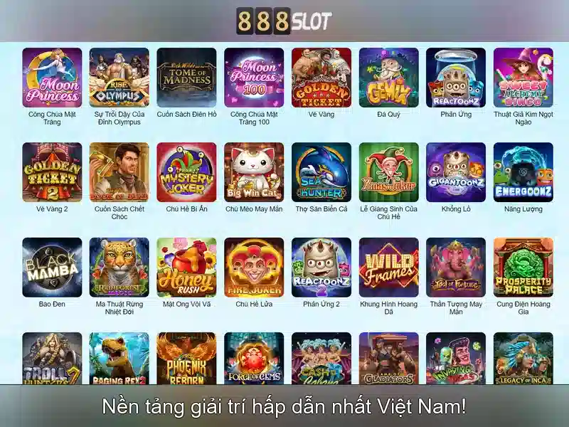 888slot: Nền tảng slot trực tuyến uy tín và trải nghiệm chơi đỉnh cao