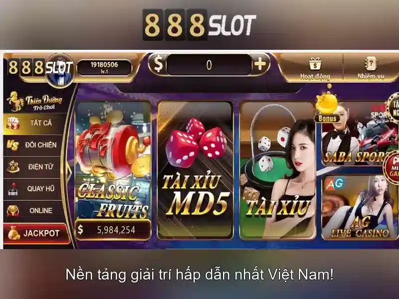 888slot - Nền tảng slot uy tín và thân thiện tại Việt Nam